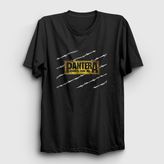 Presmono Barbed Pantera Siyah Kadın T-Shirt