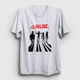 Presmono Beyaz Clockwork Orange Gorillaz Unisex T-Shirt