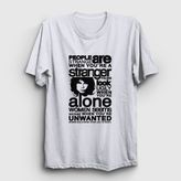 Presmono Beyaz Stranger The Doors Unisex T-Shirt