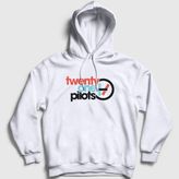 Presmono Beyaz Twenty One Pilots Unisex Sweatshirt