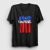Presmono Blocks Gorillaz Siyah Unisex T-Shirt