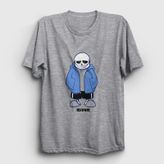 Presmono Blue Coat Sans Undertale Sarı Unisex T-shirt