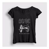 Presmono Cannon Ac/Dc Kadın T-shirt