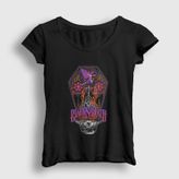 Presmono Coffin Black Sabbath Kadın T-shirt