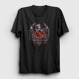 Presmono Eagle Slayer Siyah Unisex T-Shirt