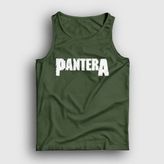 Presmono Haki Logo Pantera Erkek Atlet