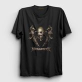 Presmono Iron Megadeth Siyah Unisex T-Shirt