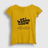 Presmono Kadın Know Arctic Monkeys T-Shirt