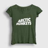 Presmono Kadın Logo Arctic Monkeys T-shirt