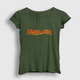 Presmono Kadın Logo Marillion T-shirt
