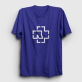 Presmono Kadın Logo Rammstein T-shirt