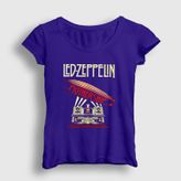 Presmono Kadın Mothership Led Zeppelin T-shirt