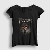Presmono Kadın Skull Trivium T-shirt