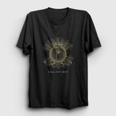 Presmono Keyhole Fall Out Boy Siyah Unisex T-Shirt