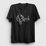 Presmono Logo Opeth Siyah Unisex T-Shirt