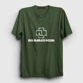 Presmono Logo V2 Rammstein Haki Unisex T-Shirt