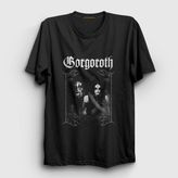 Presmono Mist Gorgoroth Siyah Unisex T-shirt
