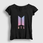 Presmono Purple Bts Kadın T-shirt