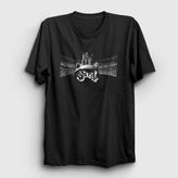 Presmono Salute Ghost Siyah Unisex T-Shirt