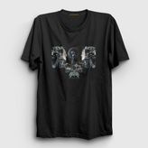 Presmono Siyah Legion Dimmu Borgir Kadın T-Shirt