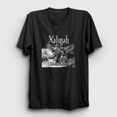 Presmono Siyah Seventh Kalmah Kadın T-Shirt