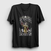 Presmono Siyah Strongest Anime One Punch Man Kadın TShirt