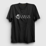 Presmono Skull Arch Enemy Siyah Unisex T-Shirt