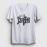 Presmono Unisex Logo Death Siyah T-Shirt