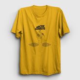 Presmono Unisex Snap Arctic Monkeys Gri T-shirt