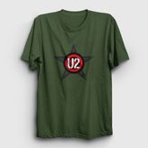 Presmono Unisex Star U2 Mavi T-shirt