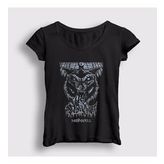 Presmono Wolf Moonspell Kadın T-shirt