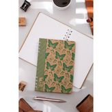Prestij Butterfly Kraft Kareli Defter