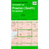 Preston (South) and Leyland (Pathfinder Maps)