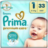 Prima Bebek Bezi 1 Numara 33 Adet