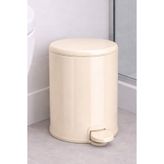 Prima Nova Cigo 3 LT Banyo Mutfak Ofis Çelik Çöp Kovası - Bej