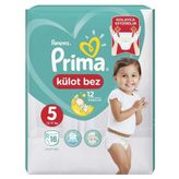Prima Pants No:5 Junior 18 Adet Külot Bebek Bezi