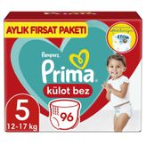 Prima Pants No:5 Junior 96 Adet Külot Bebek Bezi