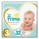 Prima Premium Care No:3 Midi 32 Adet Bebek Bezi