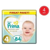 Prima Premium Care No:4 Maxi 336 Adet Bebek Bezi