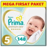 Prima Premium Care No:5 Junior 148 Adet Bebek Bezi