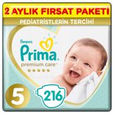 Prima Premium Care No:5 Junior 216 Adet Bebek Bezi