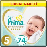 Prima Premium Care No:5 Junior 74 Adet Bebek Bezi