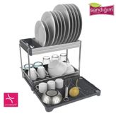 Primanova Katlanabilir 2 Katlı Alüminyum Bulaşıklık