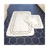 Prime 2'li Nakışlı (60 x 100CM) Banyo Paspas Seti