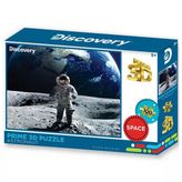 Prime 3D - Discovery Ayda Astronot - 100 Parça Puzzle