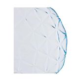 Prime Estrella Çukur Tabak Mavi - 22CM - 2'li - 0,5 L