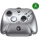 Prime Life G7 Pro Wired Controller For Xbox Series X|s, Xbox One, Wireless Gamepad For Pc&android With Tmr Sticks, Hall Effect Analog Triggers, 1000Hz Polling Rate, 3.5mm Audio Jack - Silver