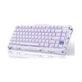 Prime Mercury K1 Mekanik Klavye, Alüminyum Çerçeveli, %75 Kablosuz Oyun Klavyesi, Hot Swap Özel Klavye, Düğmeli, Gaz Zinciri, Rgb Üç Modlu Klavye, Pbt Tuş Kapakları, 8000 Mah Lila - Option-1 - 001-Renkli