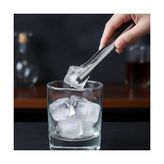 Prime Metal 16 cm Buz ve Şeker Maşası | Tırtıklı Profesyonel Servis Maşası | 4.5 cm Ağız Açıklığı | Dayanıklı Mutfak Gereci