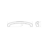 Prime Saten 28 cm Çekme/sürgü Kapı Kolu - 001-Renkli